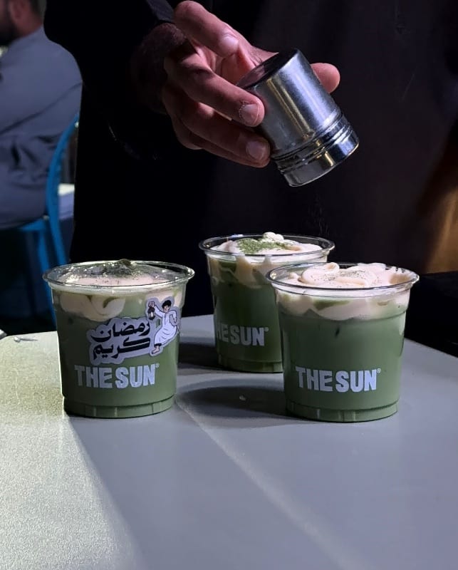 Sea salt matcha